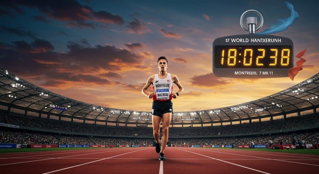Gabriel Bordier Pulvérise le Record de France du 5 000 m Marche