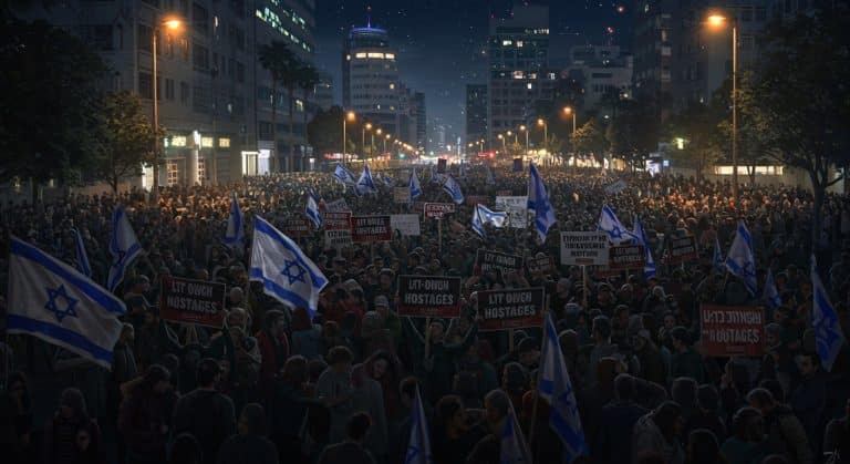 Gaza : La Colère Monte pour Libérer les Otages du Hamas
