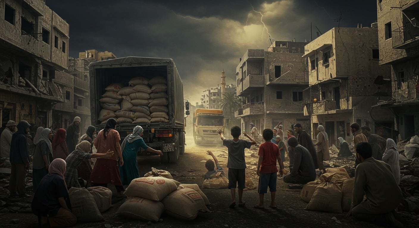 L’ONU condamne l’usage de la nourriture comme arme à Gaza, un crime de guerre. Découvrez les impacts humanitaires et les appels à l’action. Cliquez pour en savoir plus.