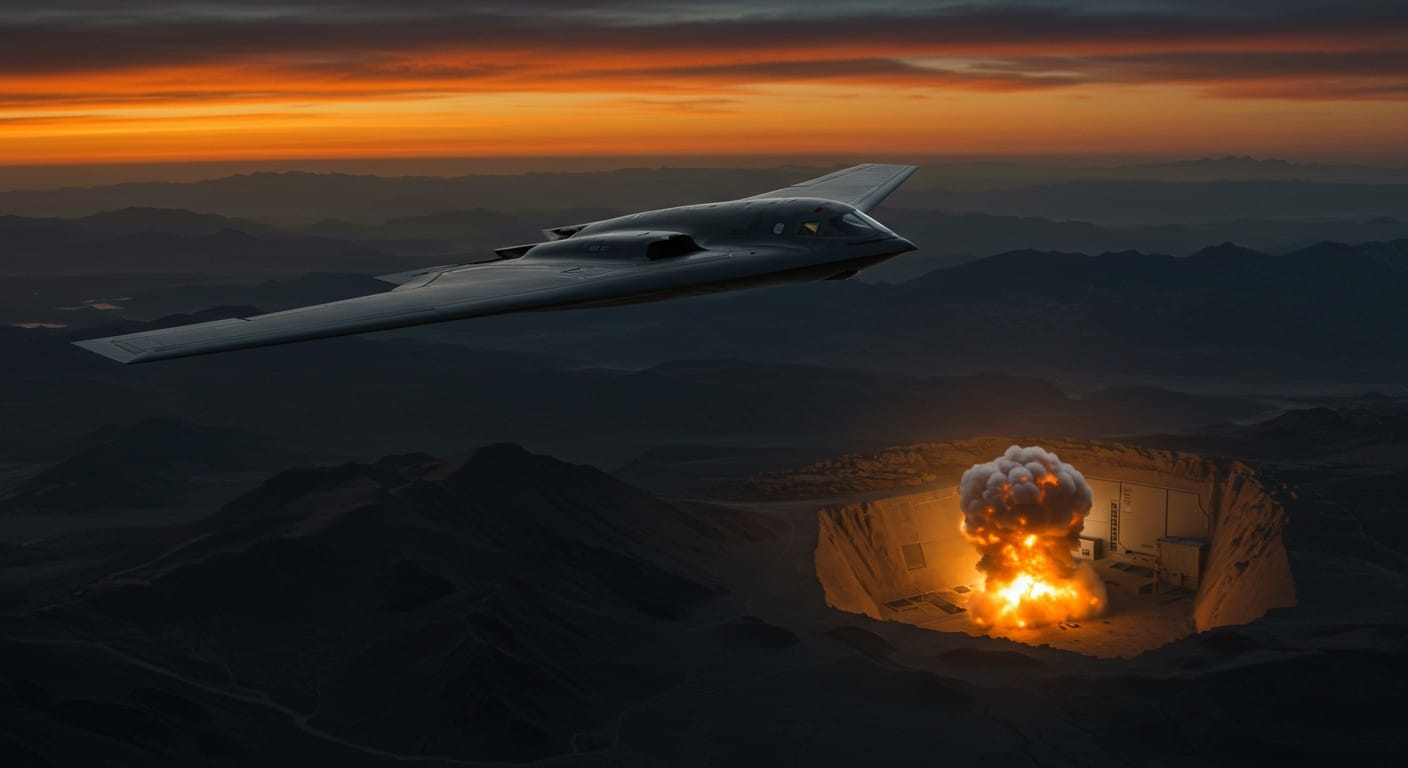 Découvrez la GBU-57, bombe américaine ultra-puissante utilisée contre les sites nucléaires iraniens. Technologie, impact, stratégie : tout ce qu’il faut savoir.