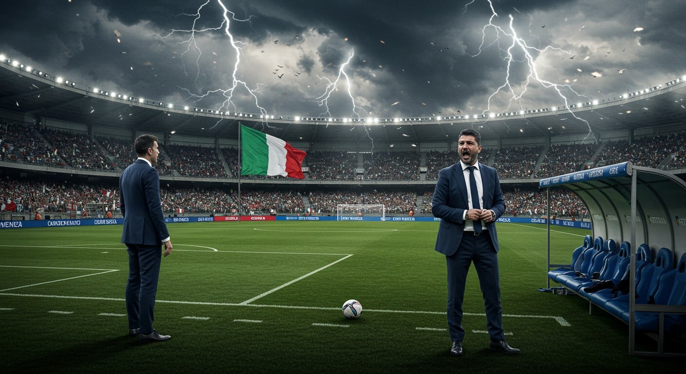 Gennaro Gattuso en lice pour diriger la Nazionale. Objectif : qualifier l’Italie pour le Mondial 2026. Découvrez son plan et son staff potentiel.