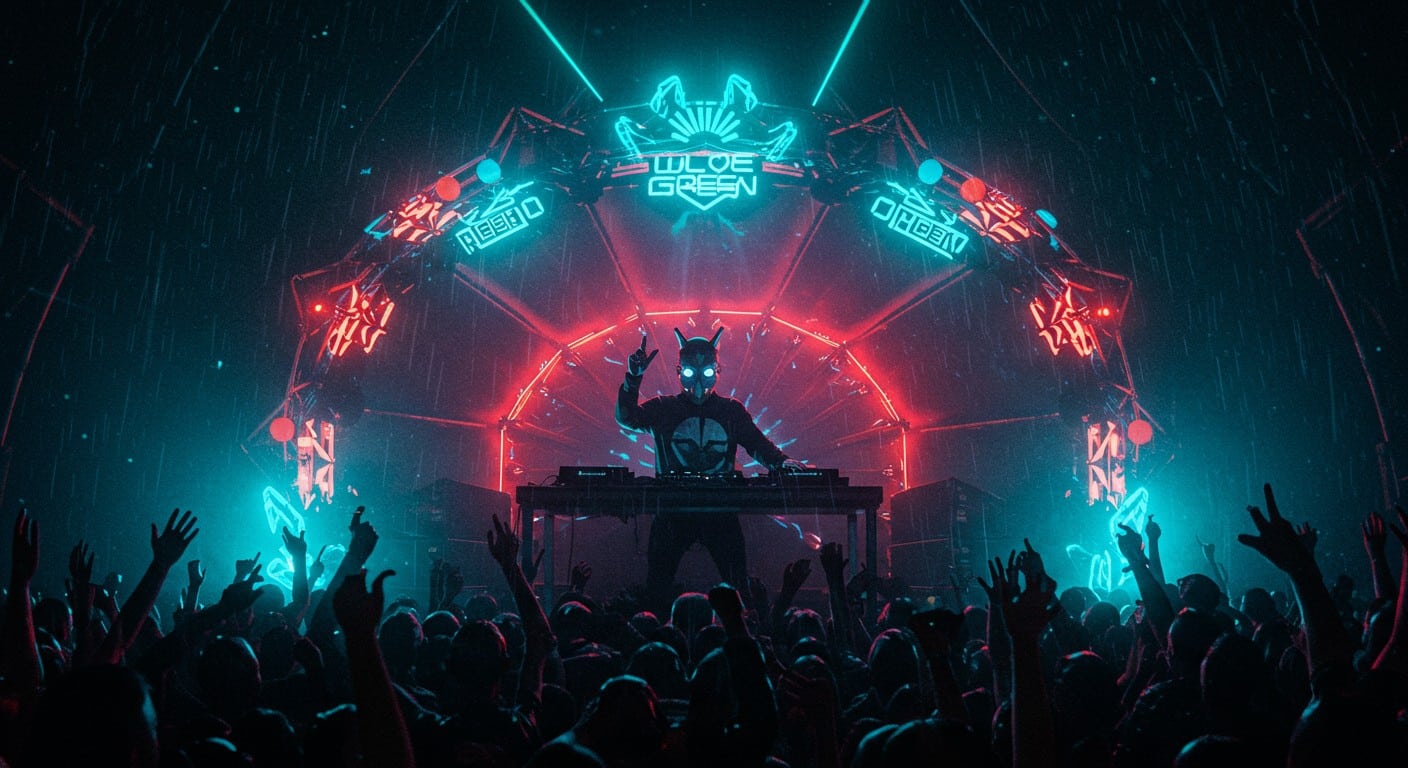Gesaffelstein, prince noir de la techno, enflamme We Love Green 2025. Découvrez son parcours, ses collaborations et son show captivant.
