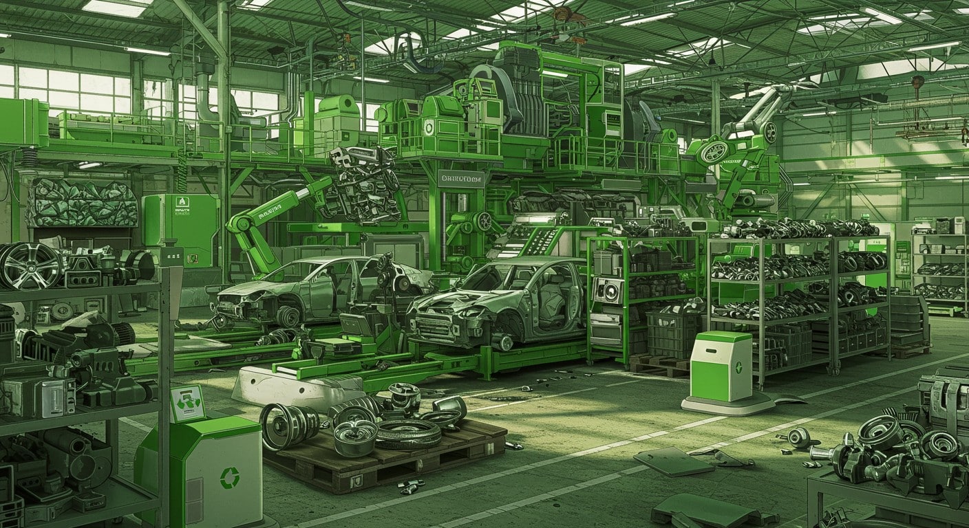 Une gigafactory unique au monde recycle 40 000 véhicules par an dans l’Oise. Découvrez cette innovation écologique qui redéfinit l’avenir de l’automobile !