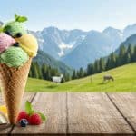 Glace au Lait de Chèvre : Fraîcheur Insolite en Canicule