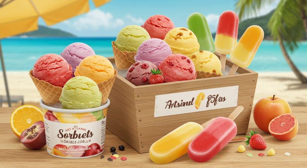 Glaces Artisanalités : Les Tendances Gourmandes de l’Été 2025