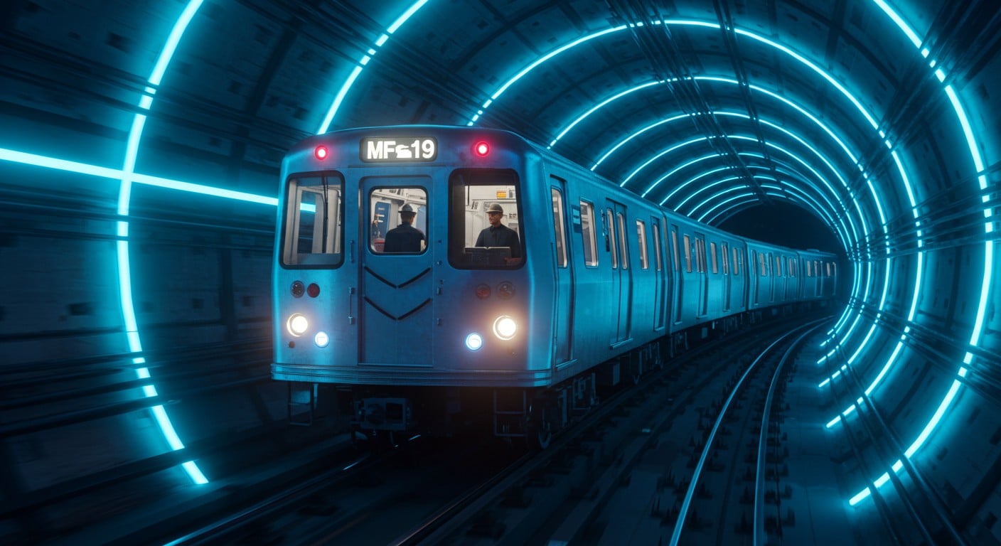 Plongez dans une nuit d’essais du métro MF19 sur la ligne 10 du Grand Paris, un voyage futuriste avant son lancement. Découvrez les coulisses !