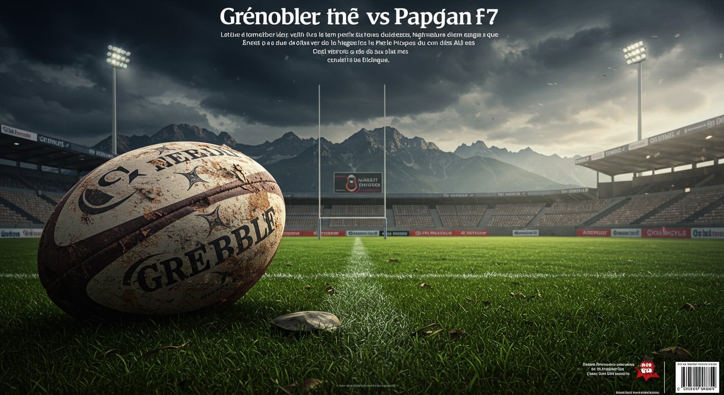 Grenoble affronte Perpignan pour une montée en Top 14. Après cinq échecs, le FCG peut-il briser la malédiction ? Analyse et enjeux du match décisif.