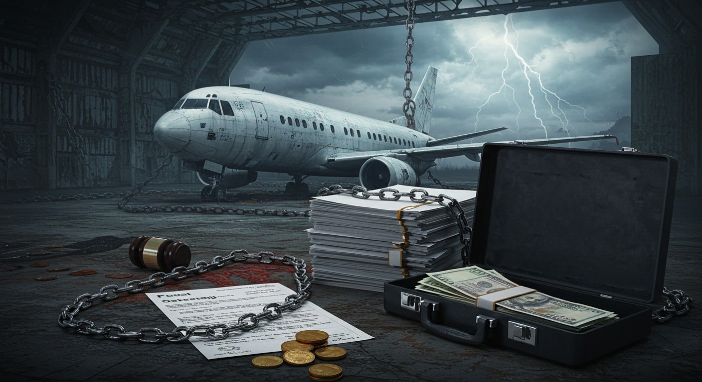 La guerre en Ukraine immobilise 150 avions. Une entreprise gagne 1 milliard en assurance. Découvrez les enjeux financiers et juridiques.