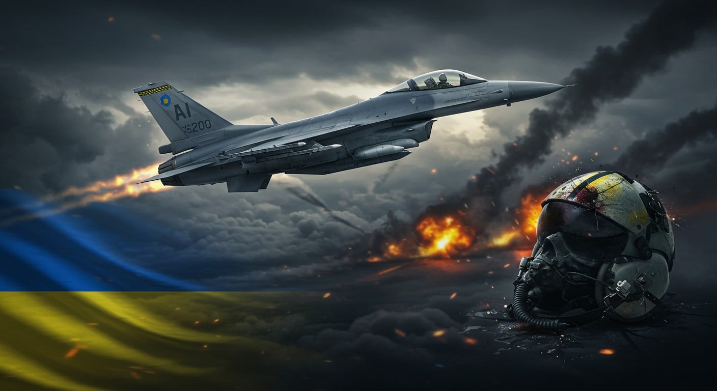 Un pilote ukrainien héroïque perd la vie dans un F-16 lors d’une attaque russe massive. Découvrez son sacrifice et les enjeux de la défense aérienne.