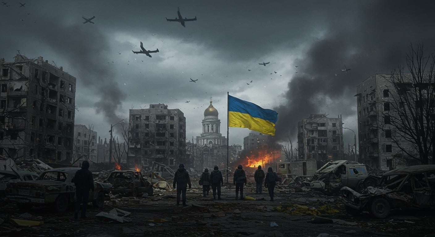 Attaques russes à Kherson : un mort, deux blessés. Découvrez l'impact des frappes et les enjeux diplomatiques du conflit ukrainien.