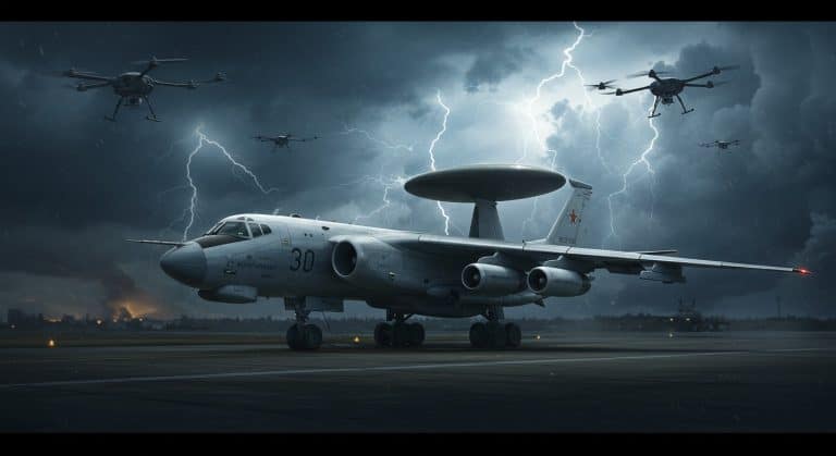Guerre en Ukraine : L’Avion Espion A-50, Cible Majeure de Kiev
