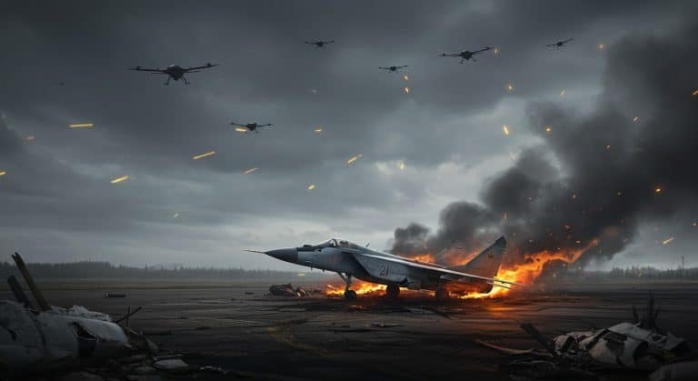 Guerre en Ukraine : Un Avion Russe MiG-31K Détruit