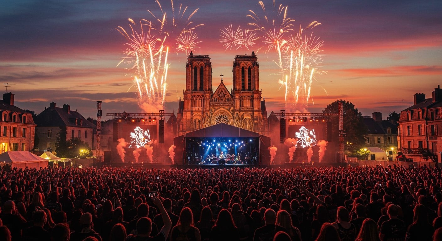 Découvrez Hellfest 2025 à Clisson : musique metal, culture locale et dialogue inattendu. Plongez dans l’ambiance unique du festival !