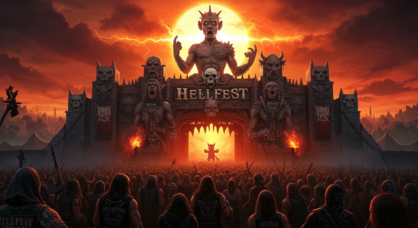 Plongez dans l'ambiance survoltée du Hellfest 2025 à Clisson ! Les premiers fans arrivent, prêts à vibrer. Découvrez l'effervescence avant l'ouverture.