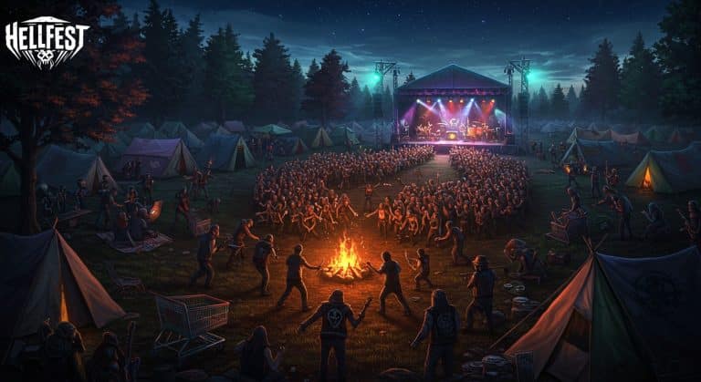 Hellfest 2025 : Nuit Folle au Camping du Festival