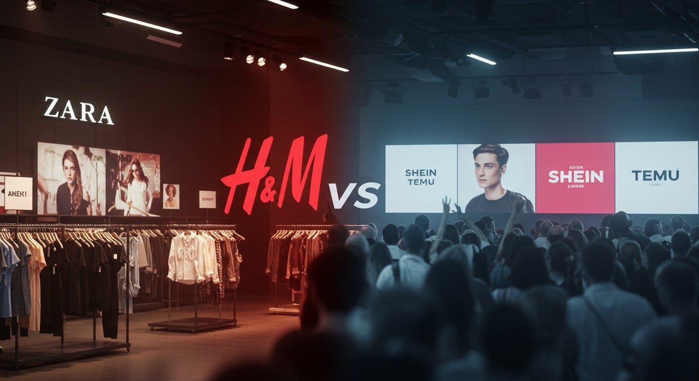 H&M lutte face à Zara et Shein. Découvrez comment le géant suédois tente de se réinventer pour survivre dans la fast-fashion. Analyse et perspectives.