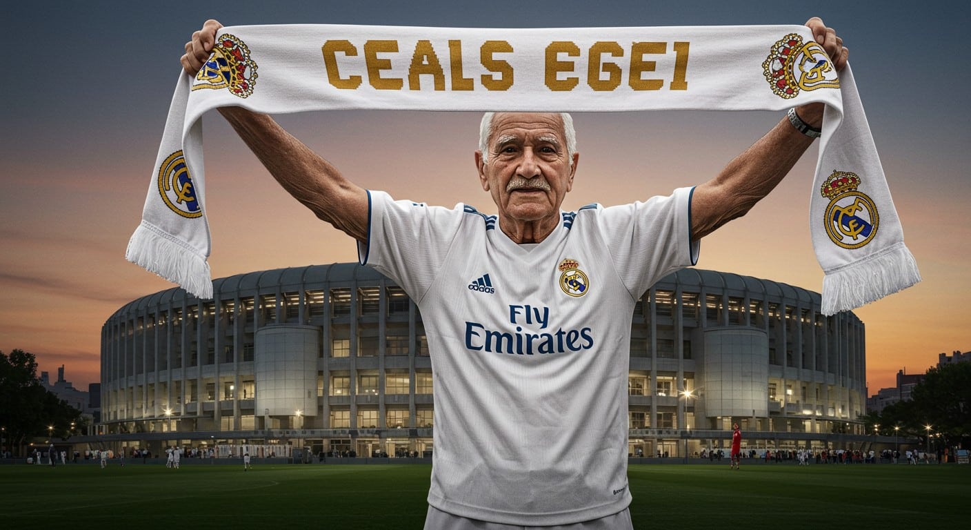 Découvrez l’hommage émouvant rendu au plus ancien socio du Real Madrid, un siècle de passion pour le club merengue. Une histoire de fidélité unique.