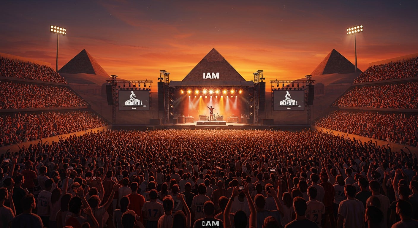 IAM enflamme le Vélodrome avec un concert épique pour 55 000 fans. Revivez cette grand-messe du rap marseillais, entre nostalgie et surprises !