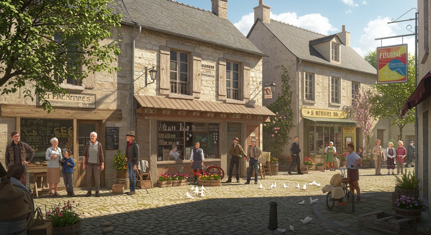 Comment les villages d’Île-de-France ravivent leurs commerces ? Découvrez les initiatives locales pour redynamiser les bourgs, de Bréançon à Blennes.