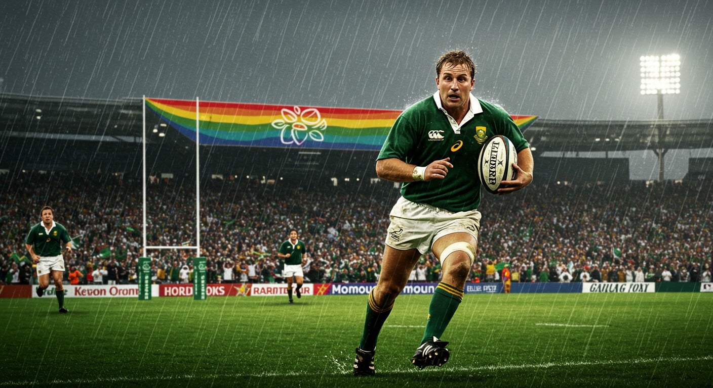 Revivez la Coupe du Monde 1995 avec les Springboks, un récit immersif d’unité et de triomphe en Afrique du Sud, marqué par Mandela.