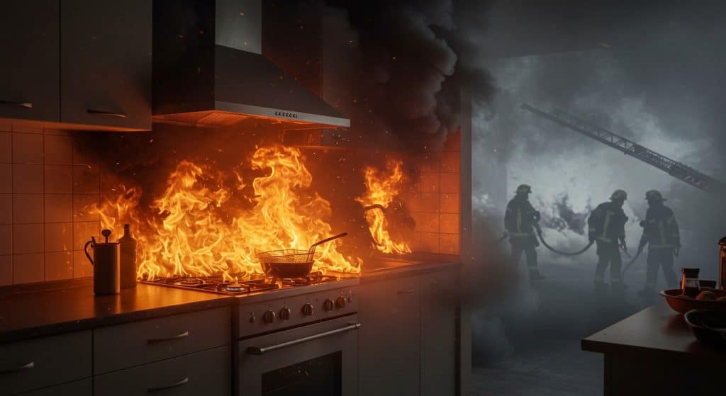 Incendie à Asnières : Une Friteuse Déclenche le Drame