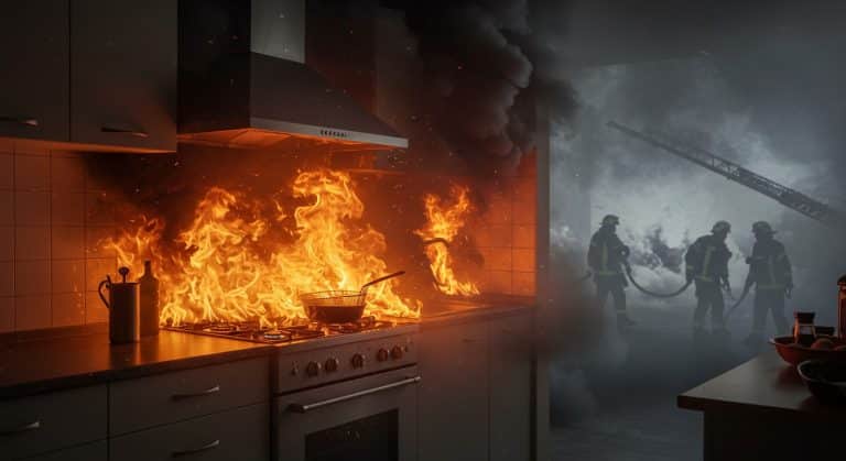 Incendie à Asnières : Une Friteuse Déclenche le Drame