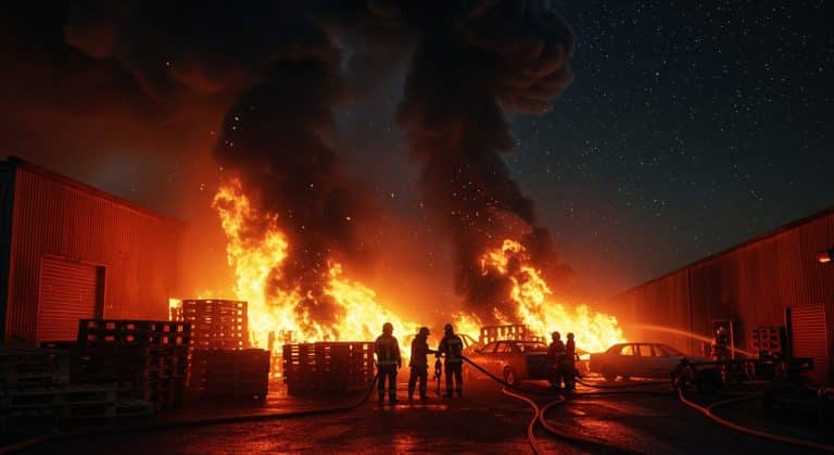 Incendie à Herblay : 15 Voitures Détruites, Enquête en Cours
