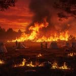 Incendie à Narbonne : Camping Évacué, A61 Fermée