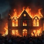 Incendie Détruit Maison de Sainte Thérèse à Alençon