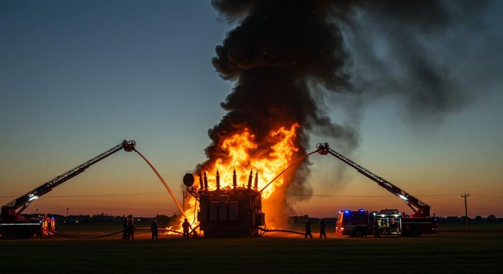 Incendie Transformateur Échalas : Causes et Impacts