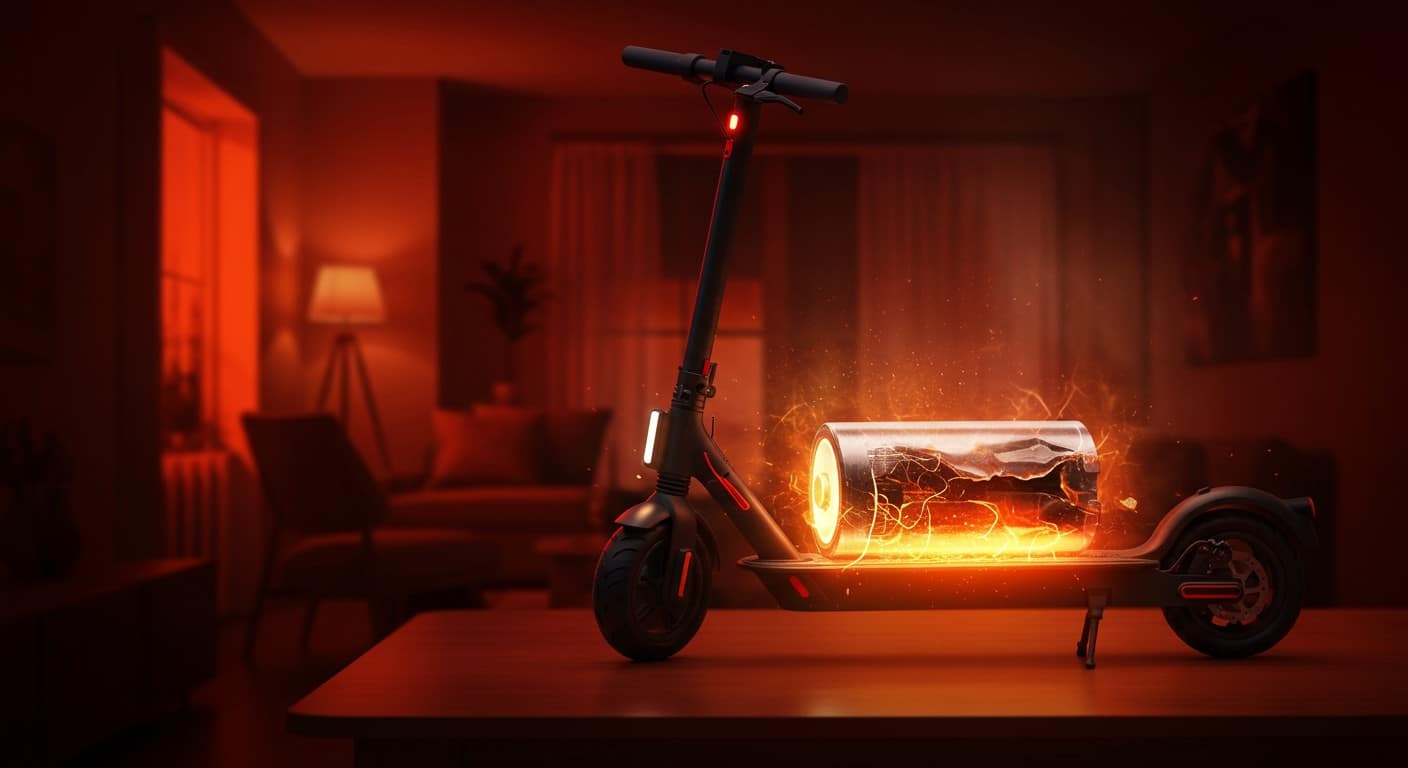 Comment éviter un incendie lié à la batterie de votre trottinette ? Découvrez 5 étapes clés pour vérifier son état et des conseils pour une utilisation sécurisée.