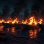 Incendies Criminels en Corse : Les Bateaux de Promenade Visés
