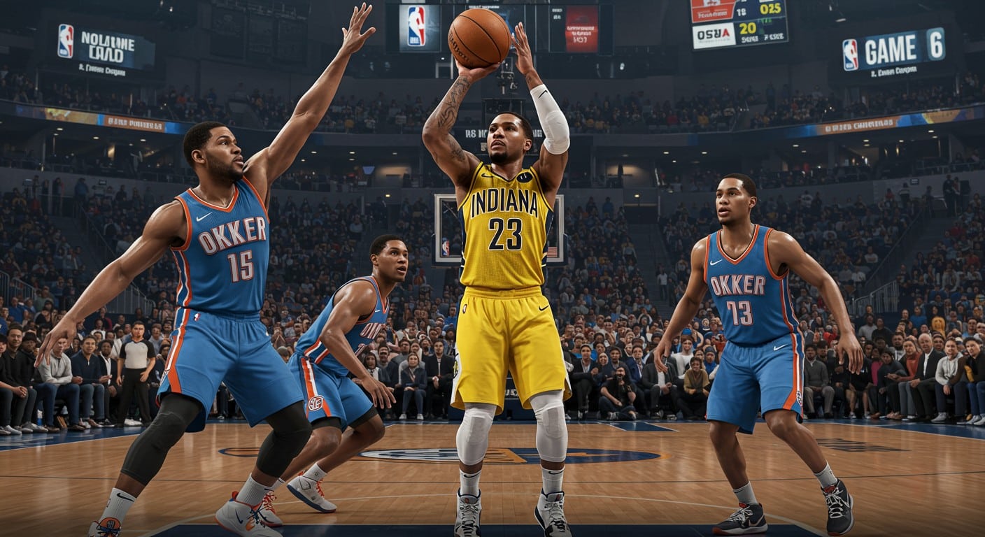 Comment Indiana a écrasé OKC dans le match 6 de la finale NBA avec une défense intense et une transition fulgurante. Découvrez l’action clé !