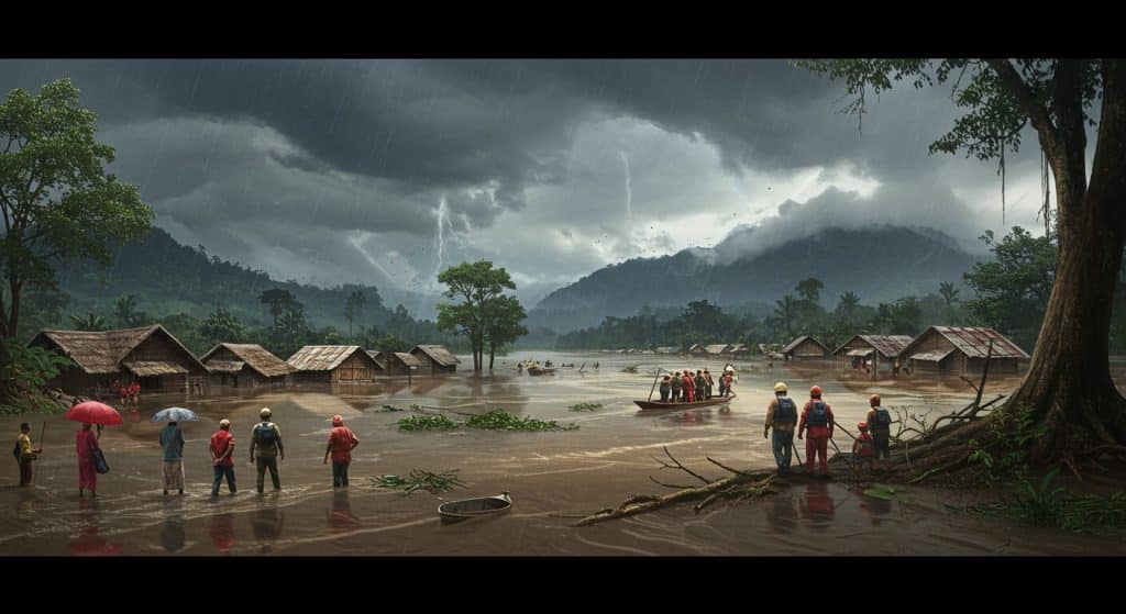 Inondations en Inde : La Mousson Fait des Ravage