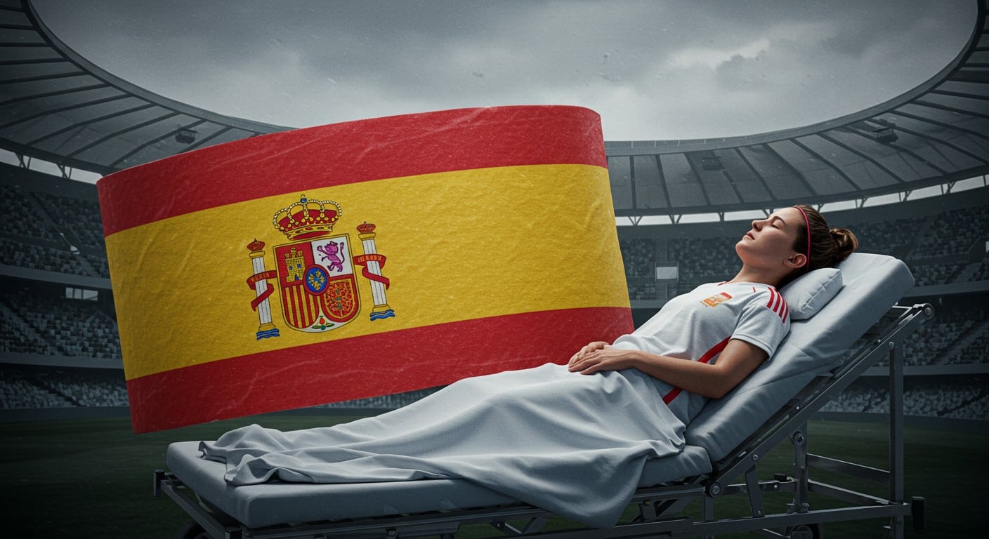 À J-5 de l’Euro féminin, une joueuse clé espagnole est hospitalisée. Son absence pourrait changer la donne. Découvrez l’impact sur l’équipe et le tournoi.