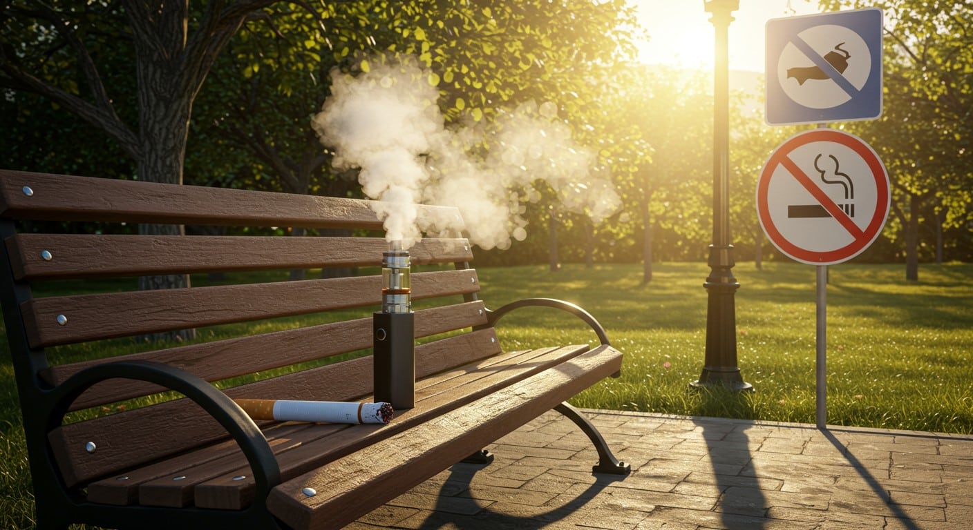 Pourquoi la cigarette électronique échappe-t-elle à l’interdiction de fumer dans les parcs et plages ? Découvrez les raisons et impacts de cette décision.