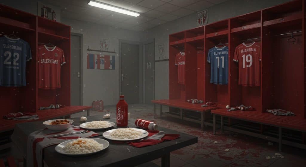 Intoxication Alimentaire : Salernitana en Crise Avant Barrage