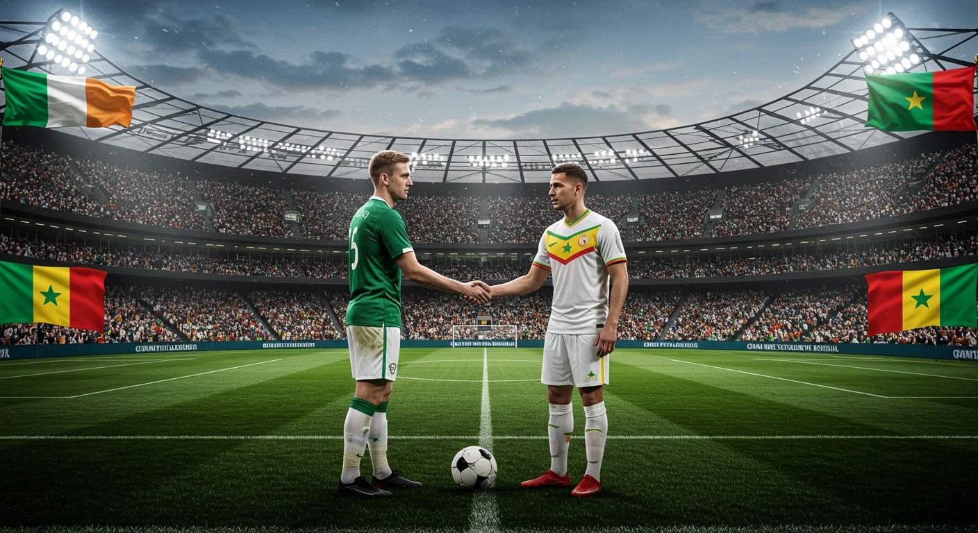 Irlande-Sénégal : découvrez l’heure et la chaîne TV pour suivre le match amical du 6 juin 2025. Une rencontre inédite à ne pas manquer !