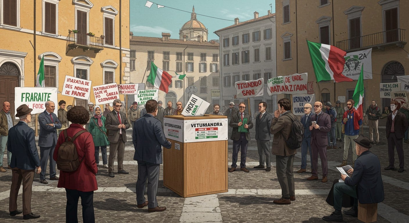 Italie vote sur naturalisation et lois du travail. Découvrez les enjeux du référendum et son impact sur l’économie et la société. Lisez maintenant !