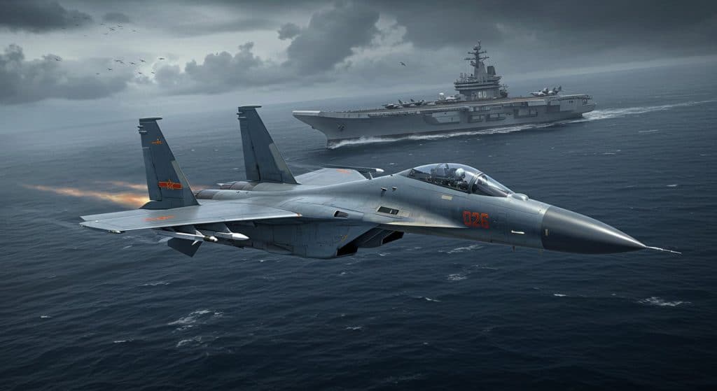 J-15 Chinois : Le Requin Volant Qui Inquiète le Japon