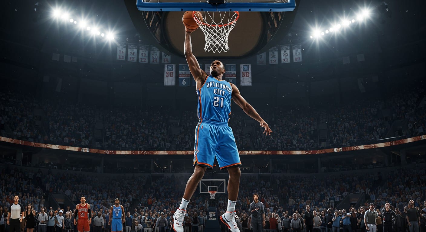 Jalen Williams explose avec 40 points en finale NBA, propulsant OKC vers la victoire. Découvrez son ascension fulgurante et son impact décisif.