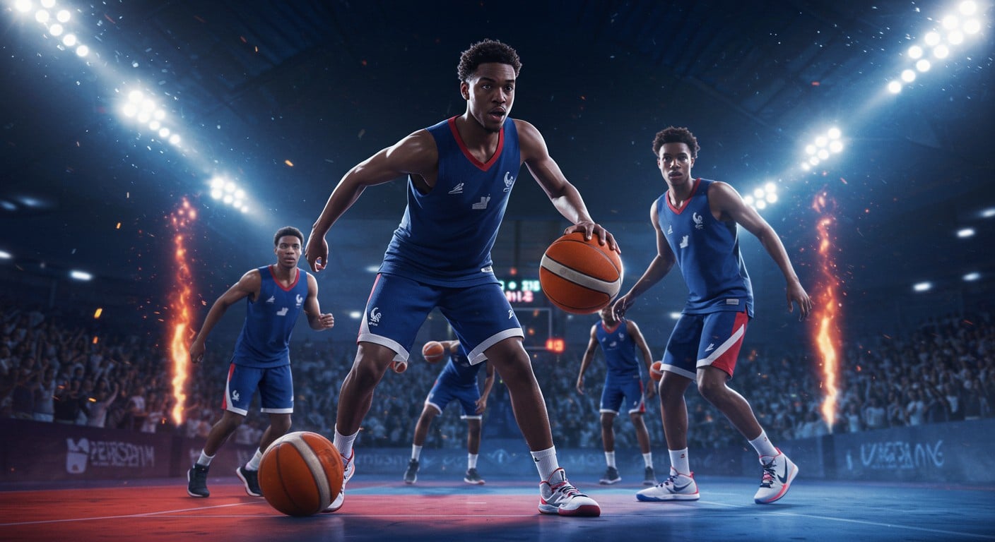 La nouvelle vague des Bleus, menée par des talents NBA, prend le pouvoir pour l’Euro 2025. Découvrez comment la jeunesse redéfinit le basket français !