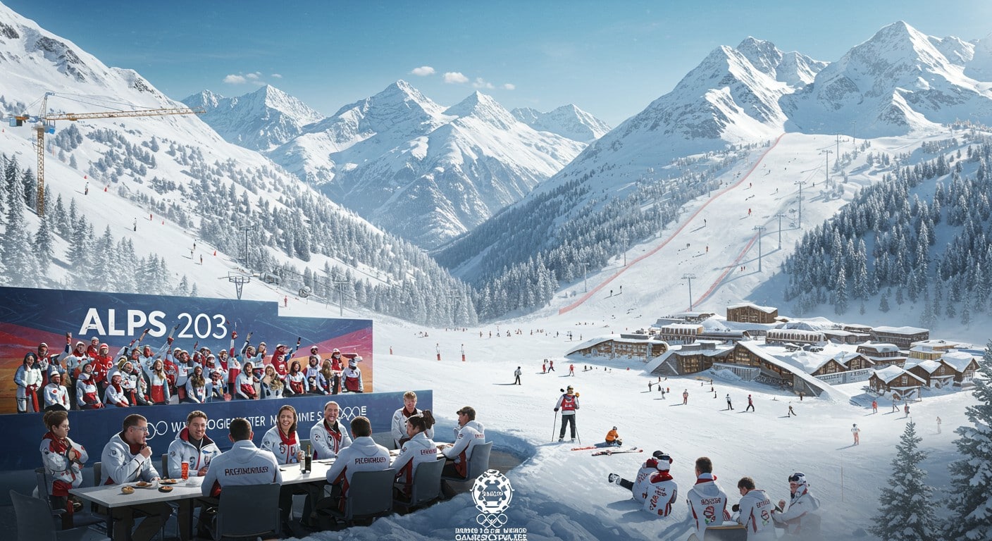 Edgard Grospiron face aux défis des JO 2030 : sites, budget et vision. Découvrez les enjeux et tensions pour des Jeux d'hiver réussis dans les Alpes.