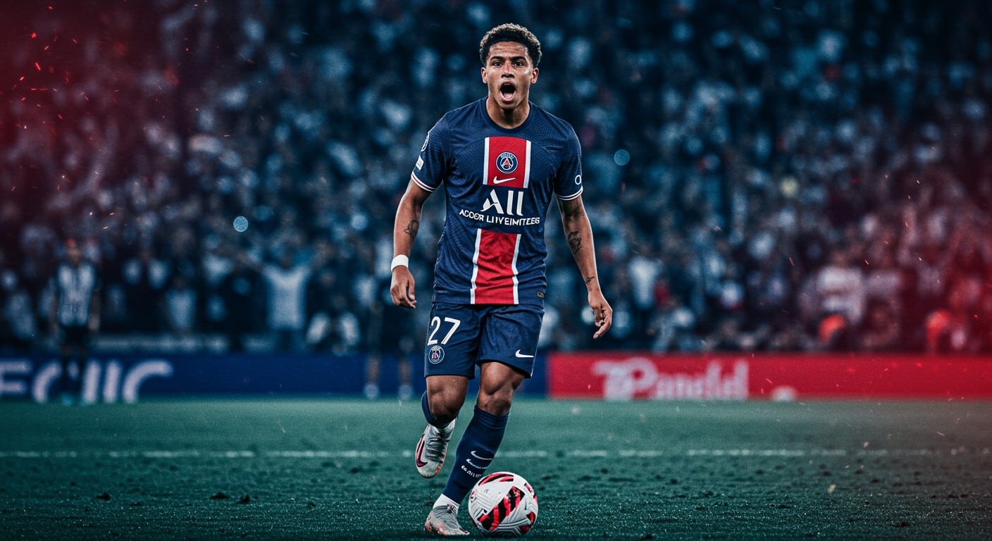João Neves brille au PSG avec un doublé face à Miami. Découvrez son ascension fulgurante et son rôle clé dans l’équipe parisienne.