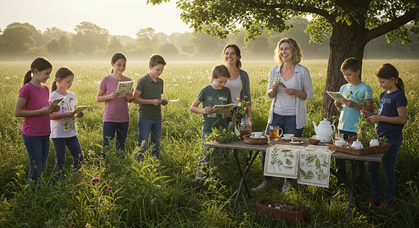 Julie, institutrice, partage sa passion des plantes avec ses élèves dans l’Aube. Découvrez son projet biodiversité et sa microentreprise Fées des Bois.