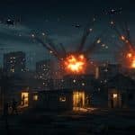Kiev Sous les Bombes : Une Nuit de Terreur en Ukraine