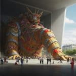 Le Monstre de Moretti : Une Œuvre Cachée Révélée à La Défense