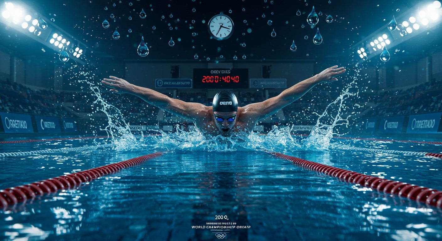 Léon Marchand brille à l'Indy Summer Cup avec une victoire éclatante sur 200 m quatre nages. Découvrez son parcours et sa préparation pour les Mondiaux !