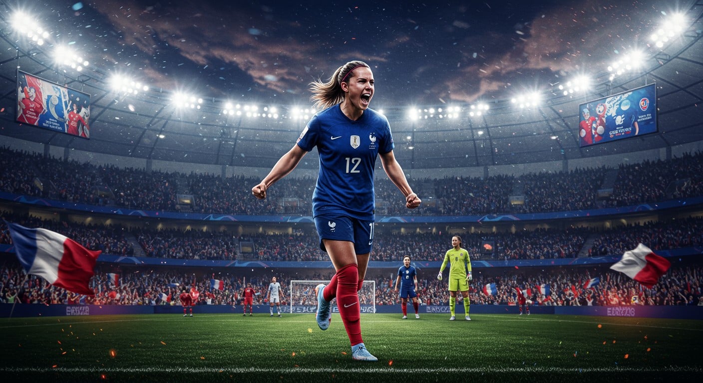 Les Bleues écrasent la Belgique 5-0 en match amical avant l’Euro 2025. Melvine Malard brille avec un triplé. Découvrez leur préparation !
