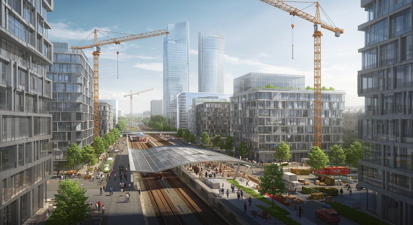 Découvrez Les Groues, le dernier quartier de Nanterre, entre logements modernes et chantiers ambitieux, à l’ombre de La Défense. Un avenir urbain prometteur !